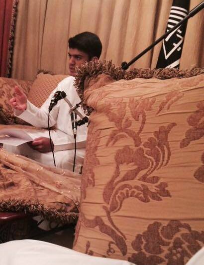 Young Mohamad Al-Mail gathering minds